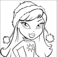Desenhos para colorir Bratz