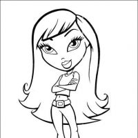 Desenhos para colorir Bratz
