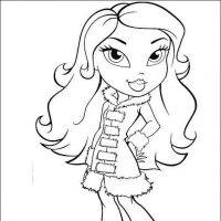 Desenhos para colorir Bratz