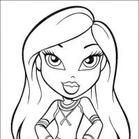 Desenhos para colorir Bratz