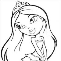 Desenhos para colorir Bratz