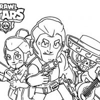 Desenhos para colorir Brawl Stars