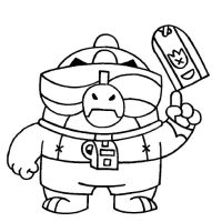 Desenhos para colorir Brawl Stars