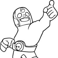 Desenhos para colorir Brawl Stars