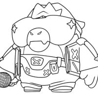 Desenhos para colorir Brawl Stars