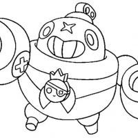 Desenhos para colorir Brawl Stars