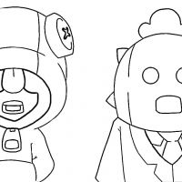 Desenhos para colorir Brawl Stars