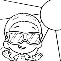 Desenhos para colorir Bubble Guppies