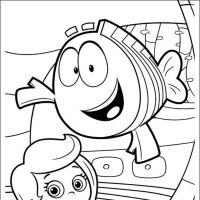 Desenhos para colorir Bubble Guppies