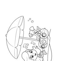 Desenhos para colorir Bubble Guppies