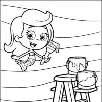 Desenhos para colorir Bubble Guppies