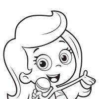 Desenhos para colorir Bubble Guppies