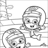 Desenhos para colorir Bubble Guppies