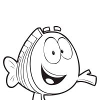 Desenhos para colorir Bubble Guppies