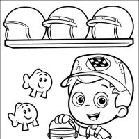 Desenhos para colorir Bubble Guppies