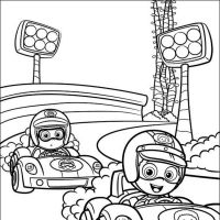 Desenhos para colorir Bubble Guppies