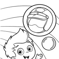 Desenhos para colorir Bubble Guppies