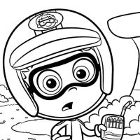 Desenhos para colorir Bubble Guppies