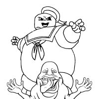 Desenhos para colorir Caça Fantasmas