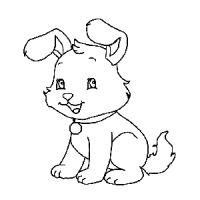 Desenhos para colorir Cachorros
