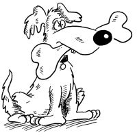 Desenhos para colorir Cachorros