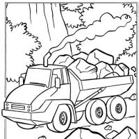 Desenhos para colorir Caminhões