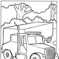 Desenhos para colorir Caminhões