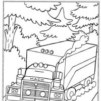 Desenhos para colorir Caminhões