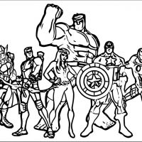 Desenhos para colorir Capitão América