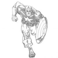 Desenhos para colorir Capitão América