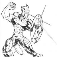 Desenhos para colorir Capitão América