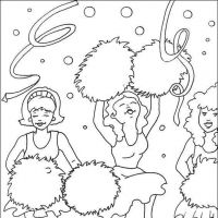 Desenhos para colorir Carnaval