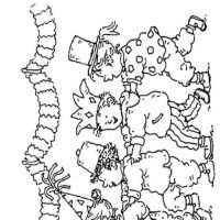 Desenhos para colorir Carnaval