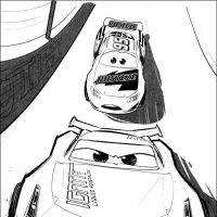 Desenhos para colorir Carros Filme