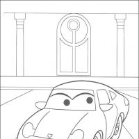 Desenhos para colorir Carros Filme