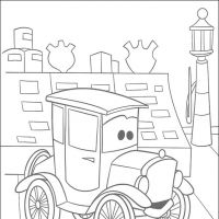 Desenhos para colorir Carros Filme