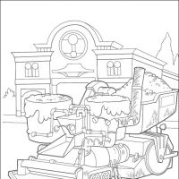 Desenhos para colorir Carros Filme