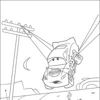 Desenhos para colorir Carros Filme