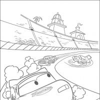 Desenhos para colorir Carros Filme