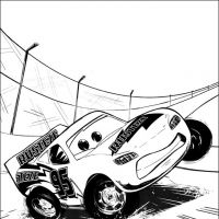 Desenhos para colorir Carros Filme