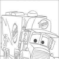 Desenhos para colorir Carros Filme