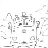 Desenhos para colorir Carros Filme
