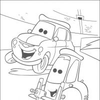 Desenhos para colorir Carros Filme
