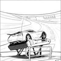 Desenhos para colorir Carros Filme