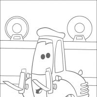 Desenhos para colorir Carros Filme
