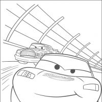 Desenhos para colorir Carros Filme