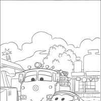 Desenhos para colorir Carros Filme