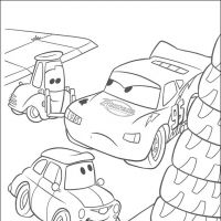 Desenhos para colorir Carros Filme