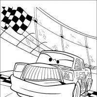 Desenhos para colorir Carros Filme