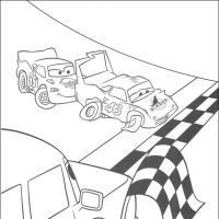 Desenhos para colorir Carros Filme